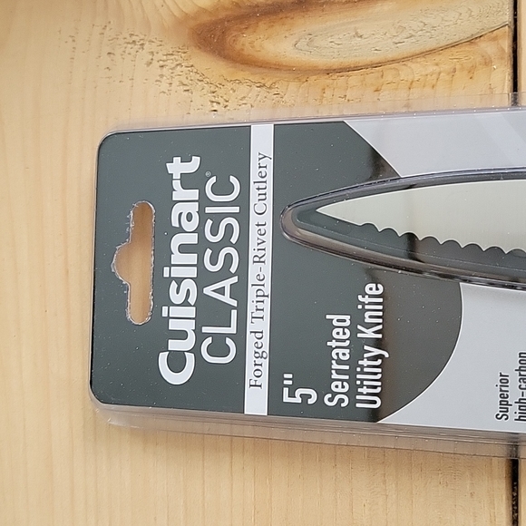 Cuisinart Kitchen Cuisinart Classic 5 Serrated Utility Knife Poshmark